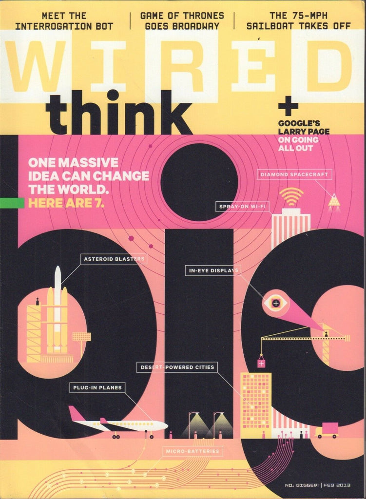 Wired February 2013 Think Big Issue 012417DBE