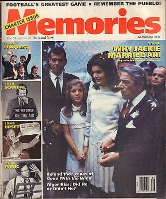 Memories Fall 1988 Why Jackie Married Ari, Remember the Pueblo Gd 032216DBE