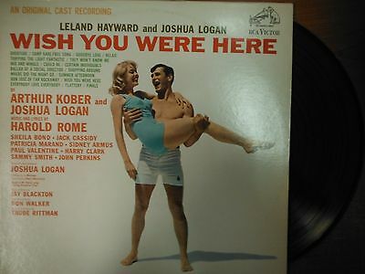 33 RPM Vinyl Leland Hayward Joshua Logan Wish You Were Here RCA Rec 012115SM