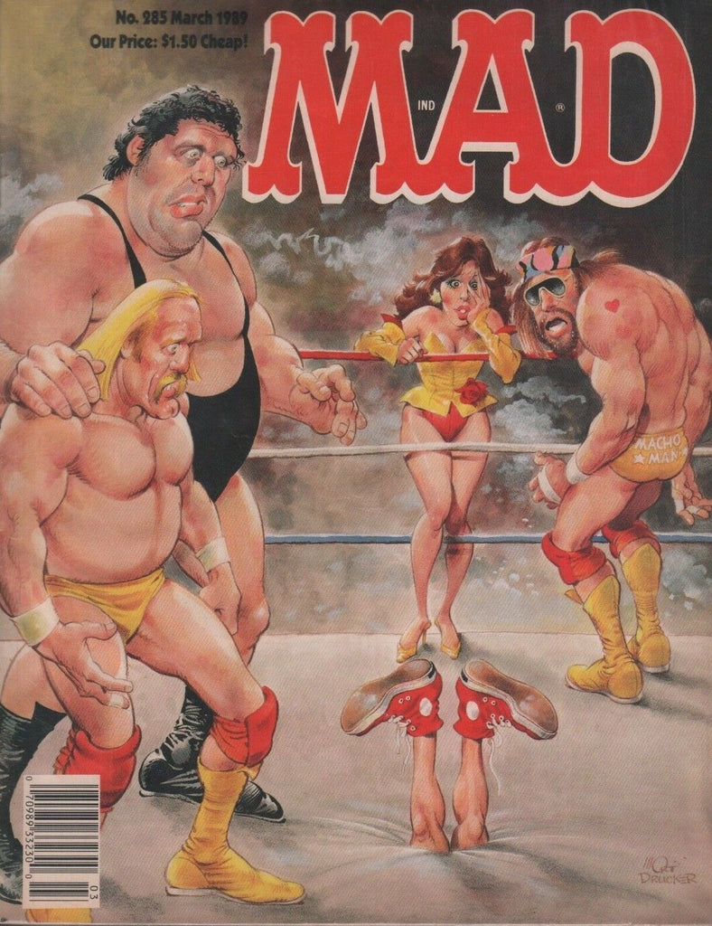 Mad 285 March 1989 Wrestler Macho Man 062918DBE2