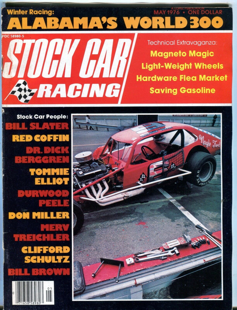 Stock Car Racing Magazine May 1976 Bill Slater EX No ML 050317nonjhe