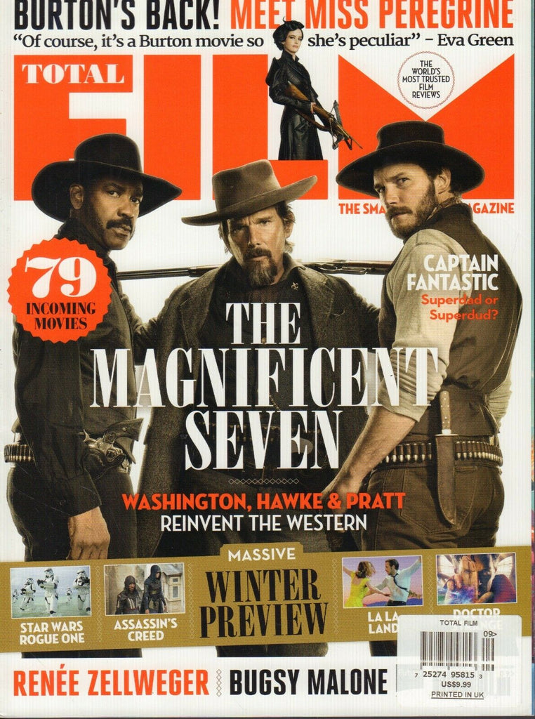 Total Film September 2016 The Magnificent Seven Chris Pratt 012418nonDBE