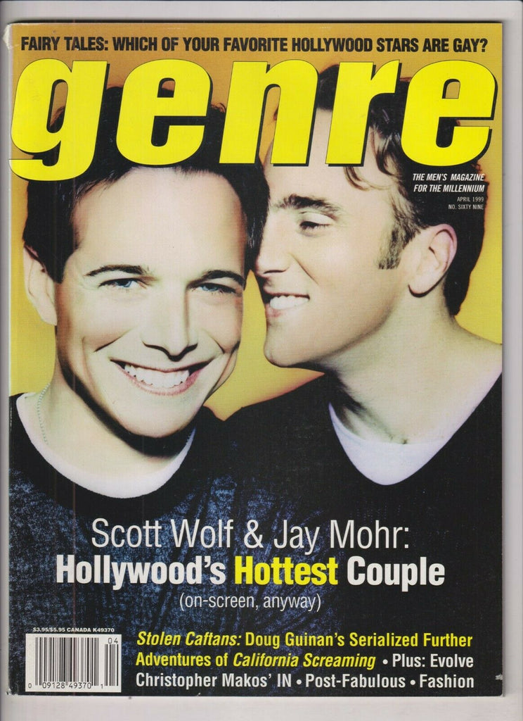 Genre Gay Fashion Mag Scott Wolf Jay Mohr April 1999 031120nonr