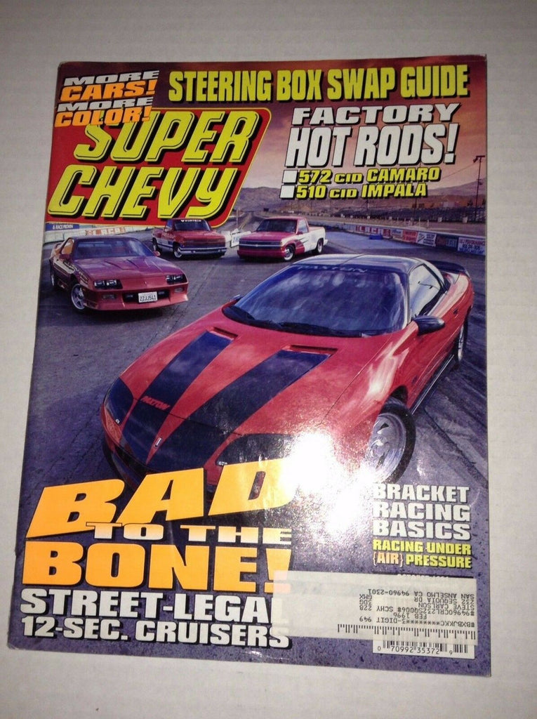 Super Chevy Magazine Bad To The Bone Street Legals October 1994 030717NONRH