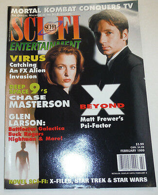 Sci-Fi Universe Magazine Matt Frewer David Duchovny February 1999 110514R1