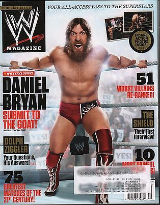 WWE Magazine October 2013 Daniel Bryan, The Shield w/ML EX 121115DBE