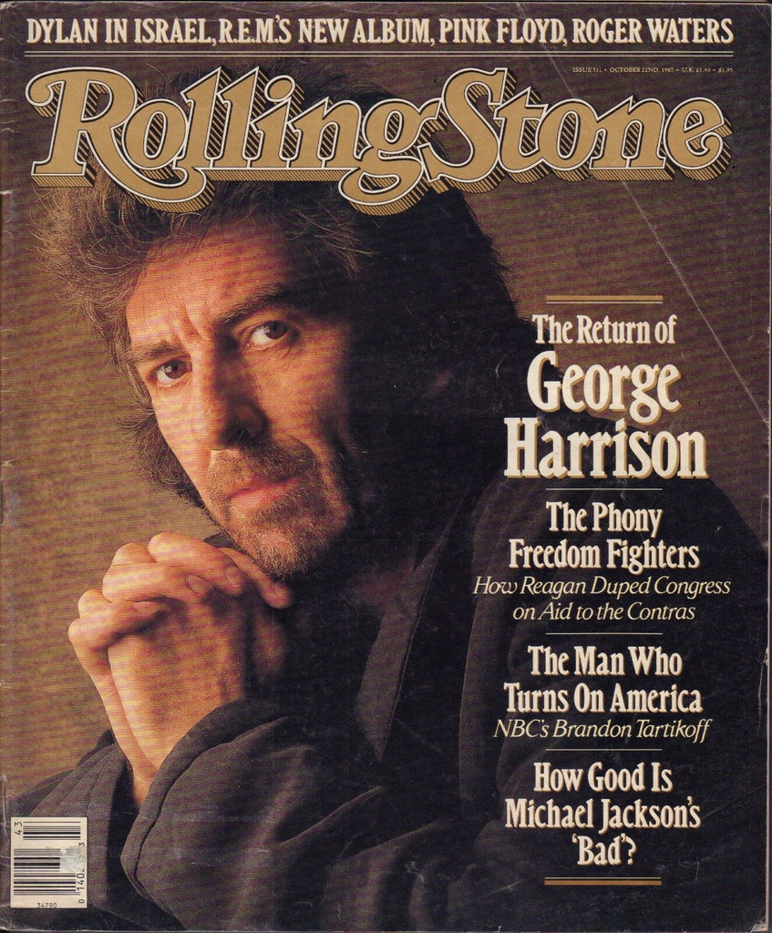 Rolling Stone October 22 1987 George Harrison, Michael Jackson Gd 102916DBE2