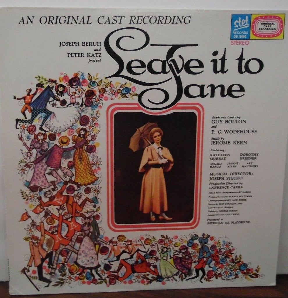 Original Cast recording Leave it to Jane vinyl DS-15002 042918LLE