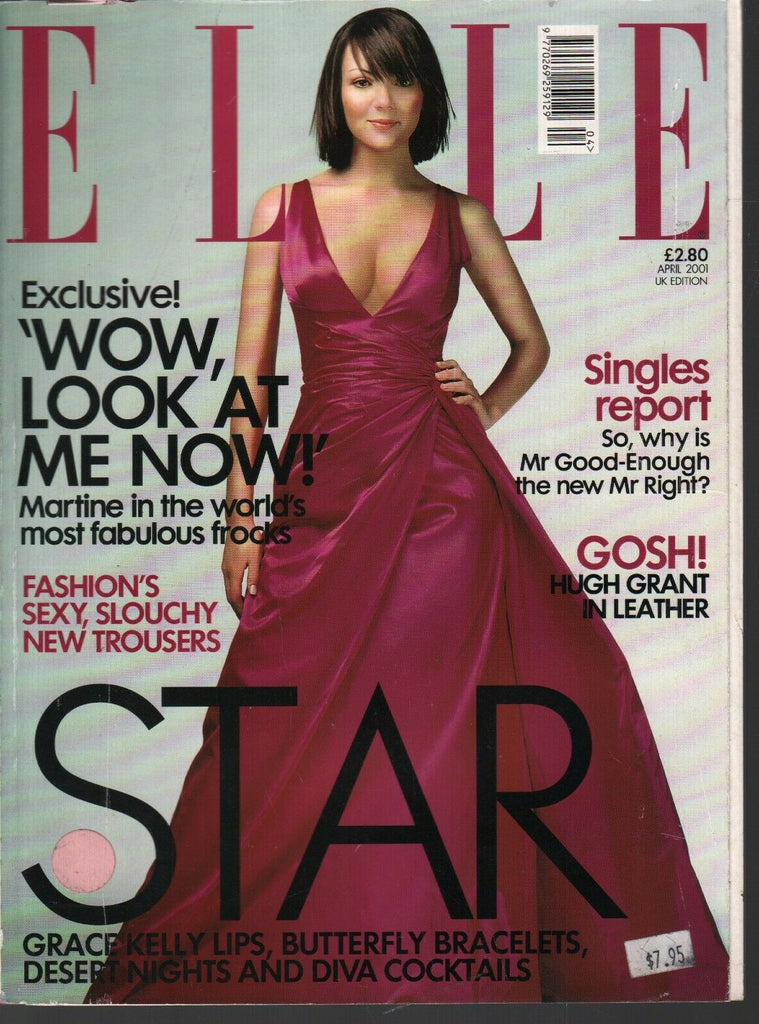 Elle UK Edition Fashion Magazine April 2001 Grace Kelly Hugh Grant 091520ame