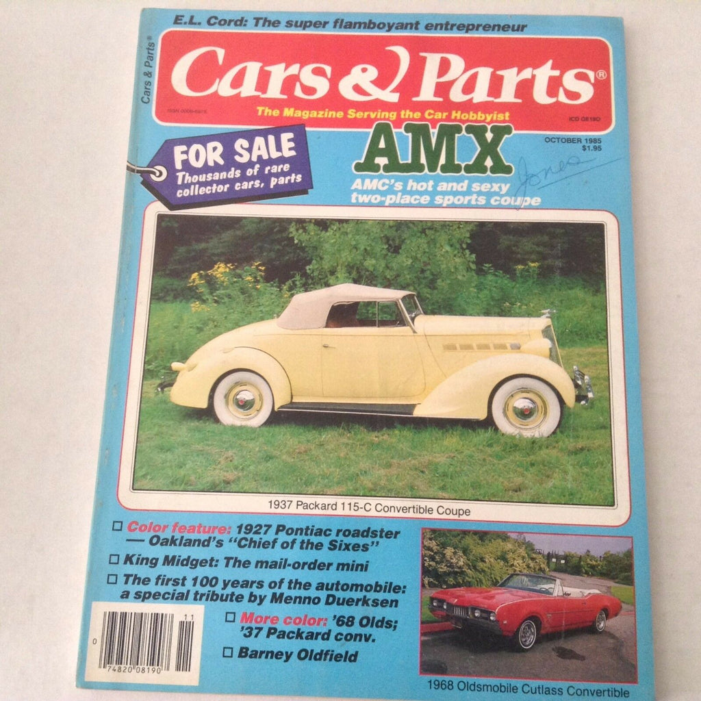 Cars & Parts Magazine Packard 115-C Convertible October 1985 060817nonrh2