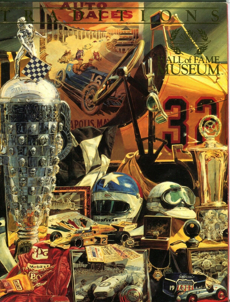 1996 Traditions Indianapolis Hall Of Fame Museum Program EX 092216jhe