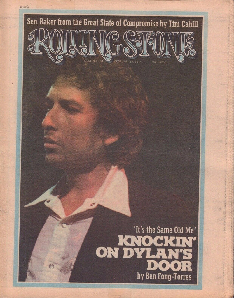Rolling Stone February 14 1974 Bob Dylan, Sen. Baker 053017nonDBE