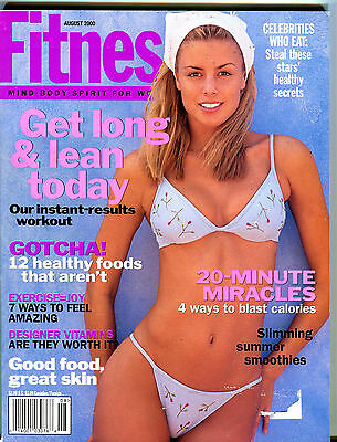 Fitness Magazine August 2000 20-Minute Miracles EX 070616jhe2