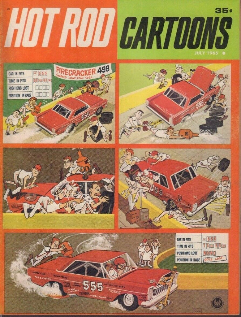 Hot Rod Cartoons July 1965 Jim Grube Jim Mueller 122118DBE