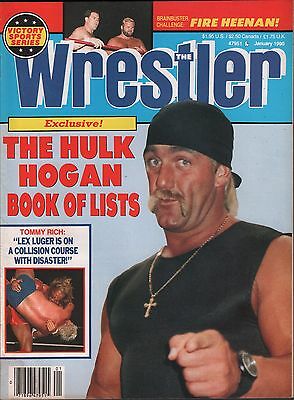 The Wrestler January 1990 Hulk Hogan, Brainbuster VG 122815DBE