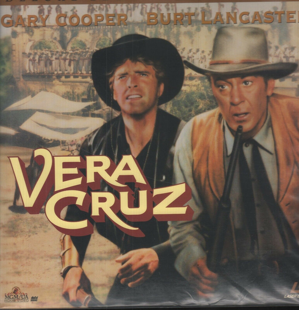 Vera Cruz Gary Cooper Deluxe Letterbox MGM/UA Extended 1993 Laserdisc 110718AMLD