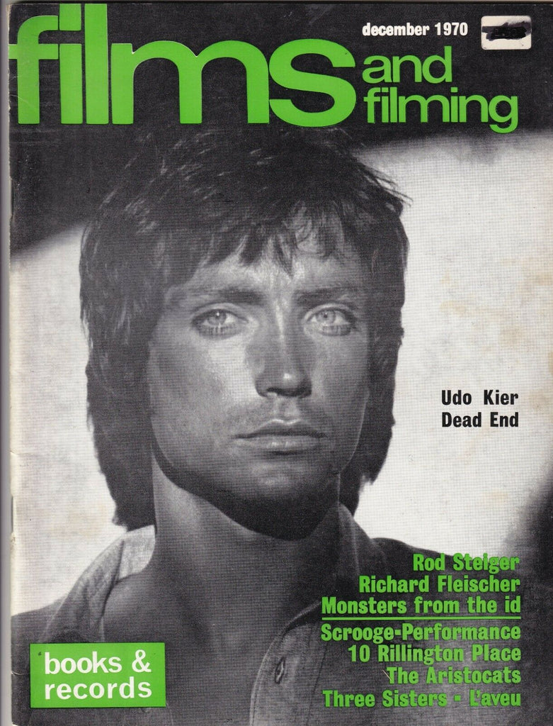 Films And Filming Mag Udo Kier Dead End Rod Steiger December 1970 081419nonr