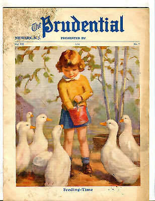 The Prudential Newark NJ Vol. VII No. 7 1933 Feeding-Time VG 071316jhe