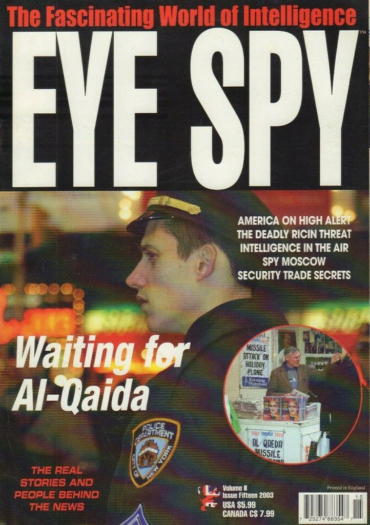 Eye Spy Magazine Vol.2 #15 2003 Howard Burges Gerald Bull 053019DBE