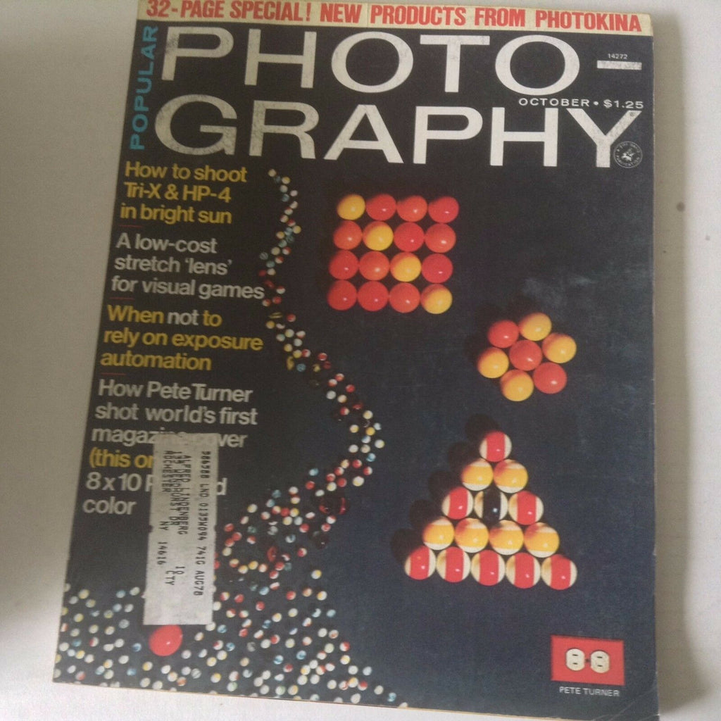 Photography Magazine Tri-X & HP-4 In Bright Sun October 1976 060417nonrh