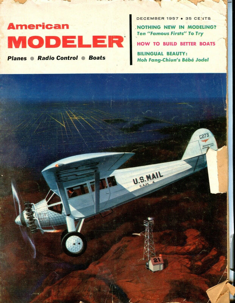 American Modeler Magazine December 1957 Better Boats ACC No ML 040717nonjhe