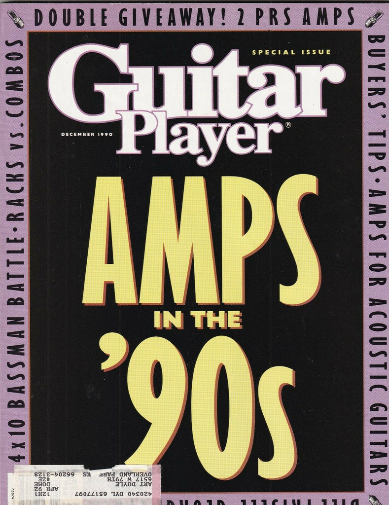 Guitar Player Magazine Amps In The '90s December 1990 100219nonr