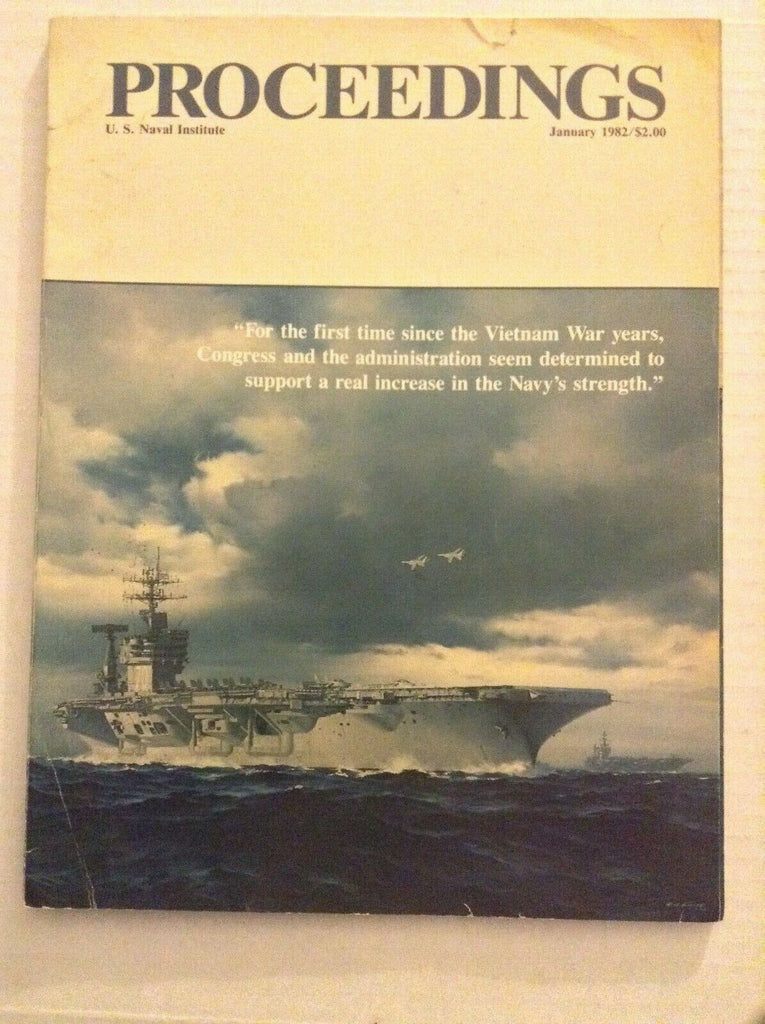 Proceedings US Naval Ins. Mag Gulf Of Sidra Incident January 1982 072119nonrh