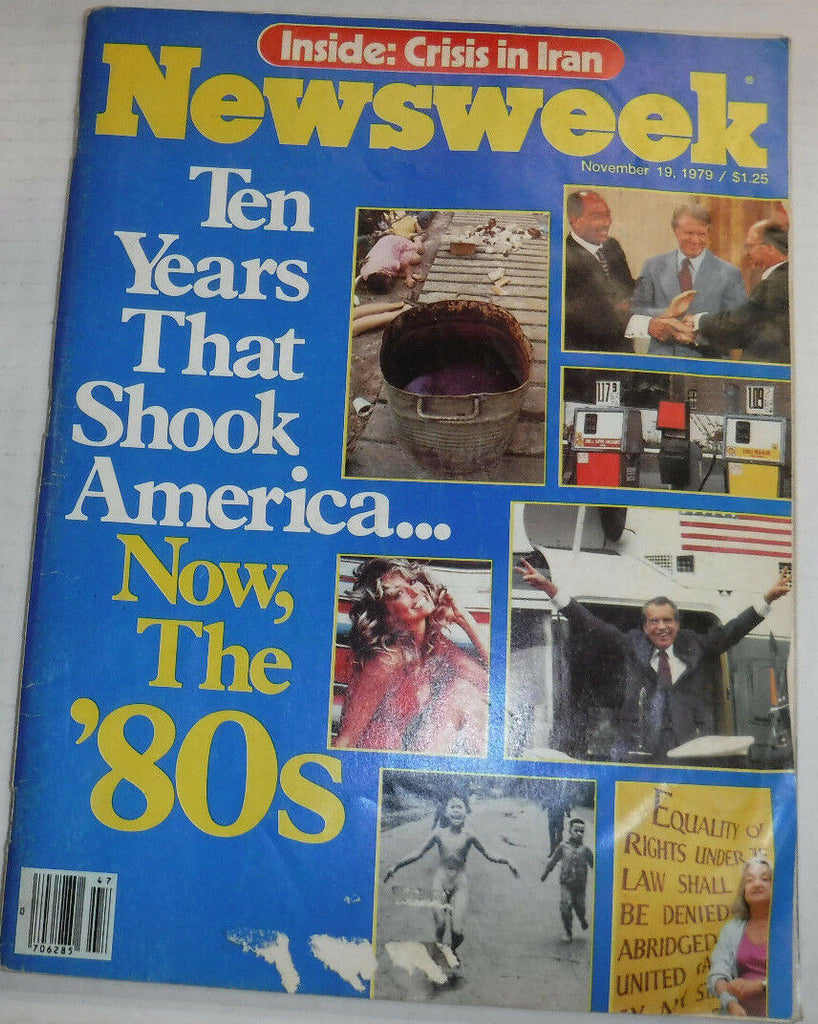 Newsweek Magazine Richard Nixon Crisis In Iran November 19, 1979 101016R2