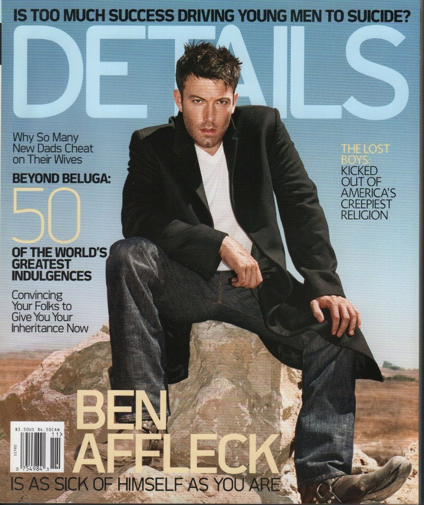 Details November 2004 Ben Affleck Rick Moody Reuben Cox 102518DBF