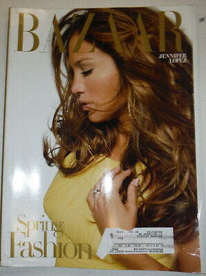 Harper's Bazaar Magazine Jennifer Lopez & Spring February 2008 031915R2