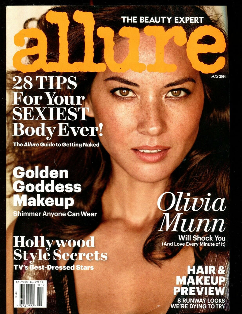 Allure Magazine May 2014 Olivia Munn EX No ML 122216jhe