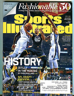 Sports Illustrated Magazine April 18-25 2016 Steph Curry EX 051016jhe