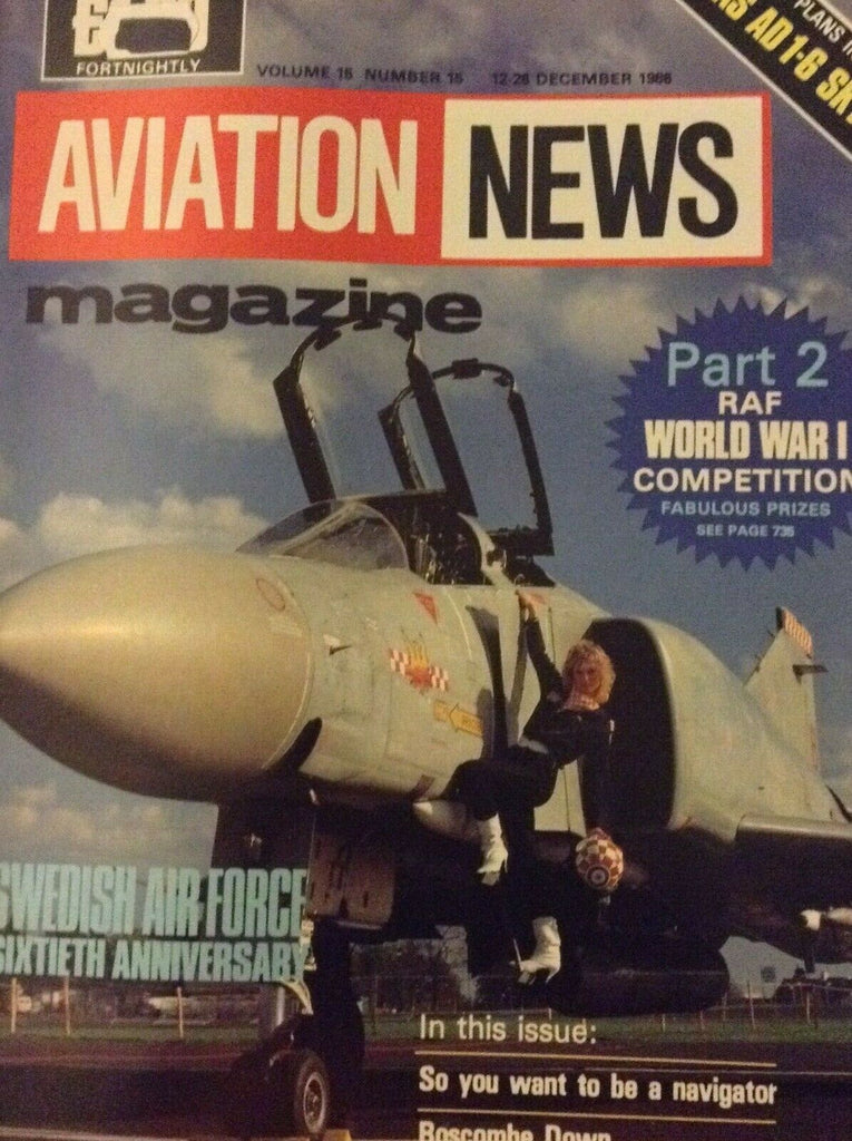 Aviation News Magazine RAF World War I December 12-16,1986 021119nonrh