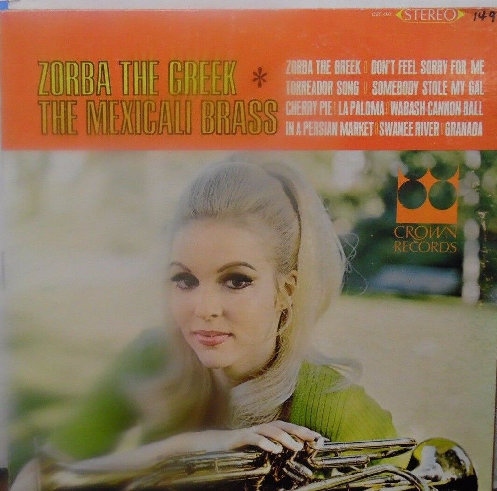 Zorba The Greek The Mexicali Brass 33RPM CST497 10117LLE