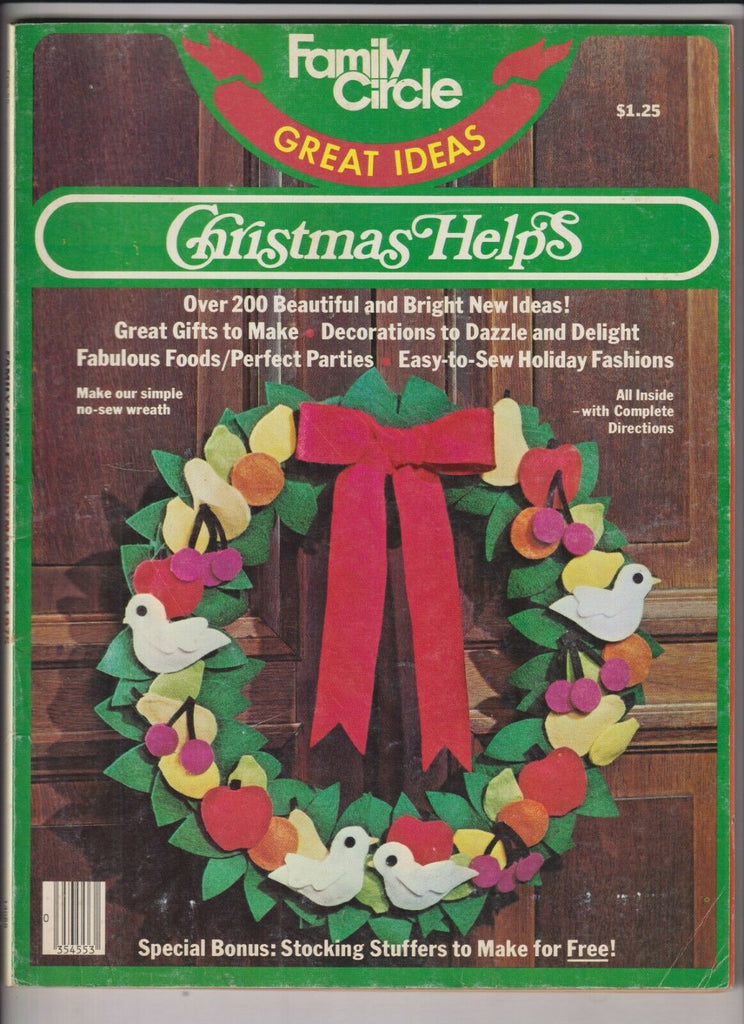 Family Circle Mag Christmas Helps 200 Ideas 1975 020820nonr