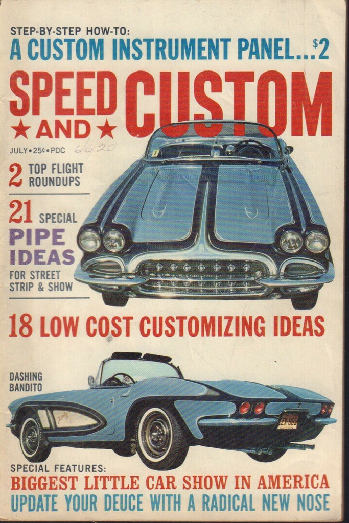 Speed and Custom July 1962 Biggest Little Car Show in America 091118AME