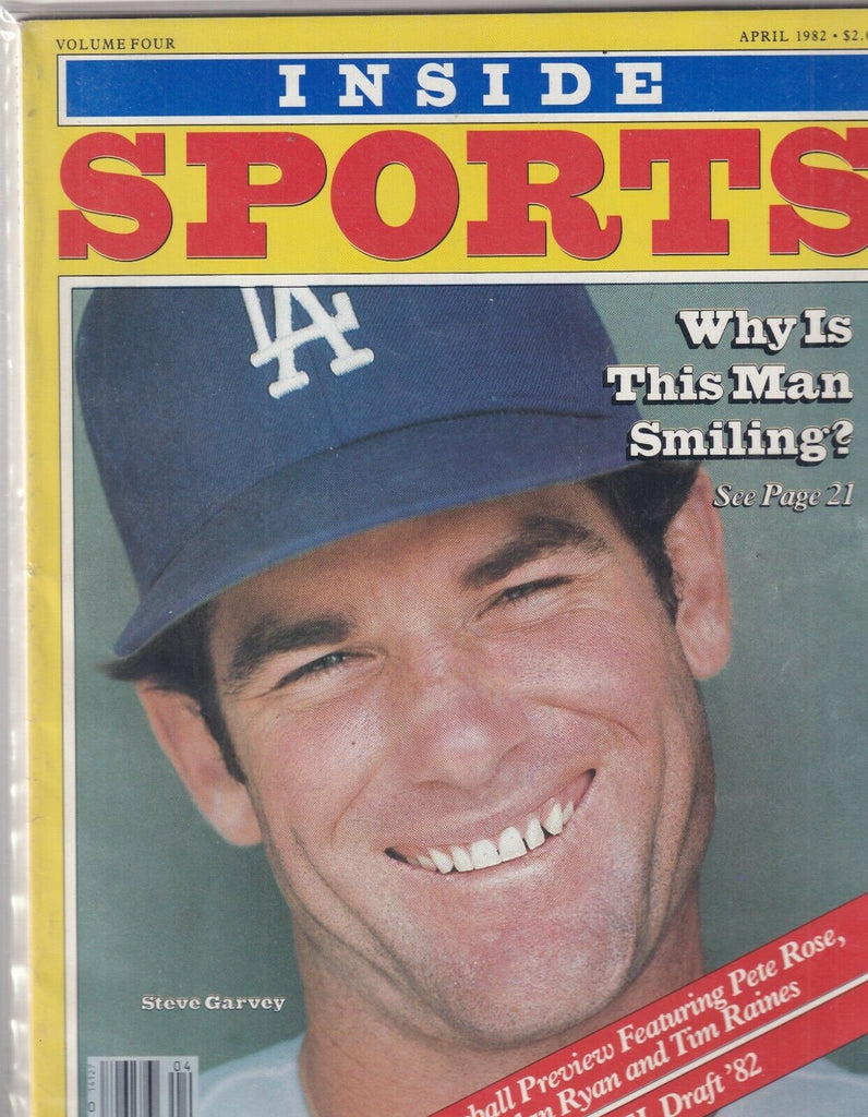 Inside Sports Mag Steve Garvey April 1982 092319nonr