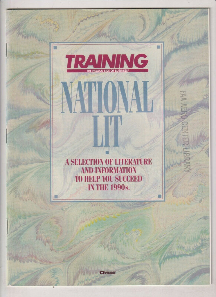 Training Mag National Lit Literature Help You Succeed December 1993 021920nonr