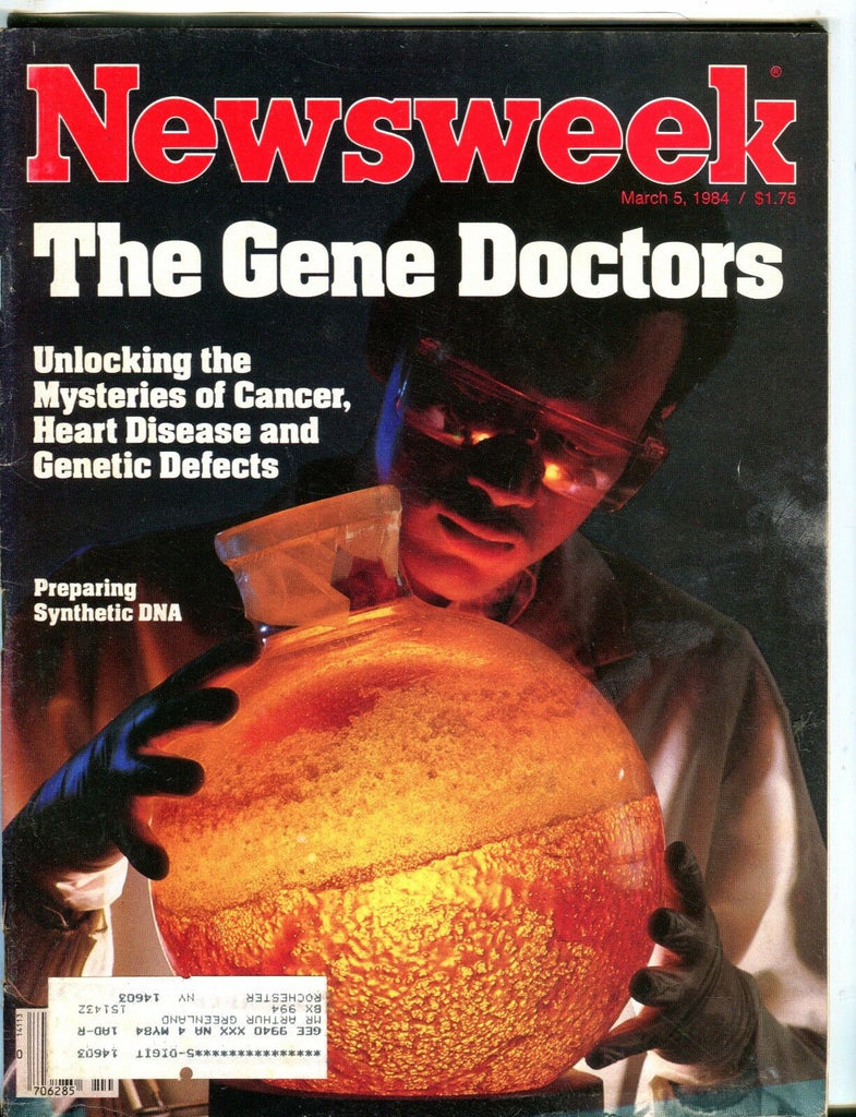 Newsweek Magazine March 5 1984 The Gene Doctors EX 050217nonjhe