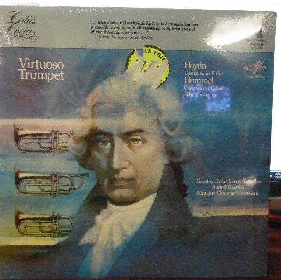 Virtuso Trumpet Haydn Concerto in E-Flat Hummel Concerto in E-Flat 010519LLE