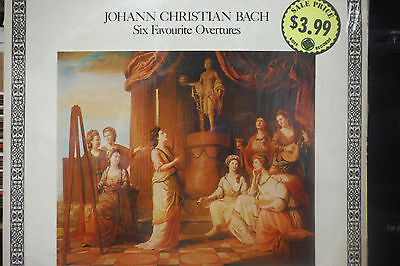 Johann Christian Bach Six Favourite Overtures 33RPM 050616 TLJ