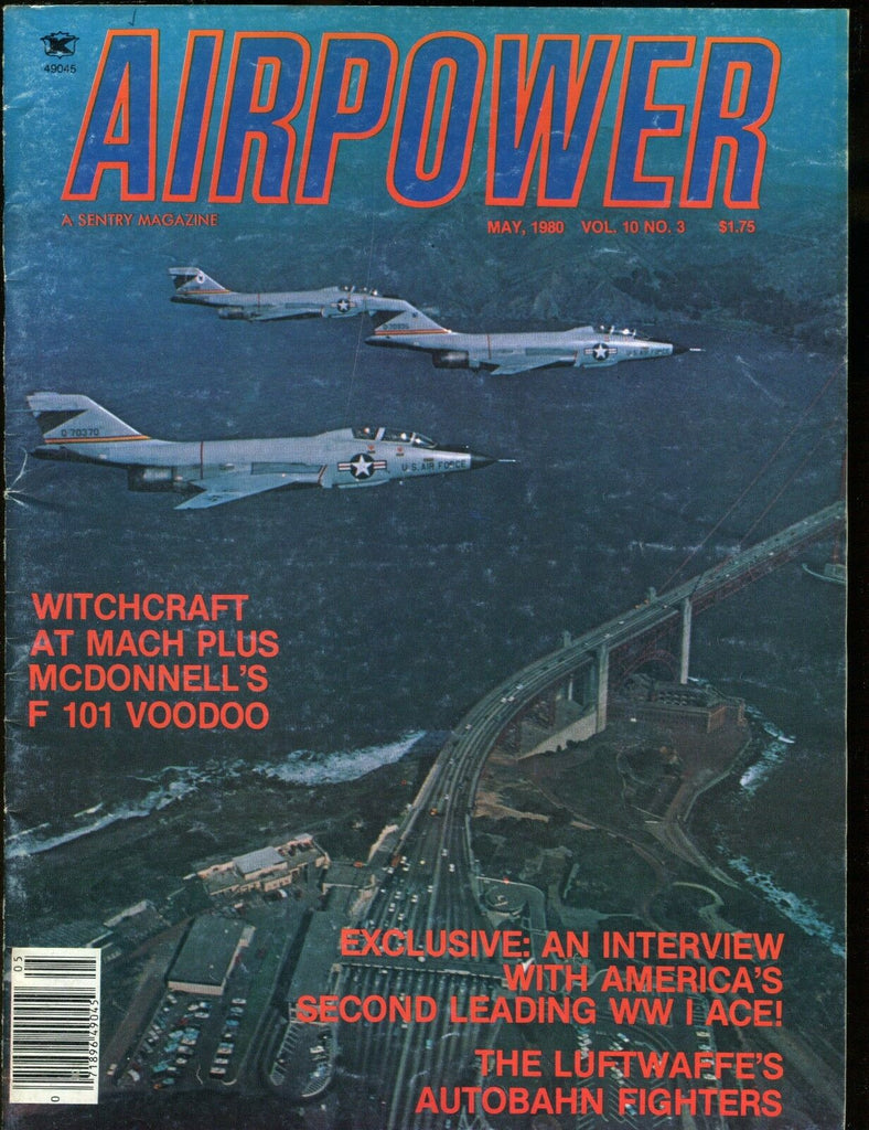 Airpower Magazine May 1980 McDonnell's F101 Voodoo EX No ML 010617jhe