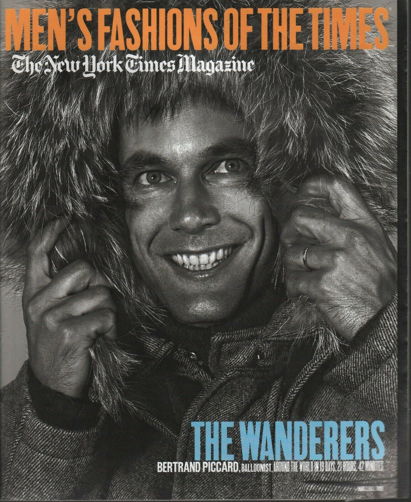 New York Times Magazine Men's Fashions pt 2 Fall 1999 Bertrand Piccard 031620AME
