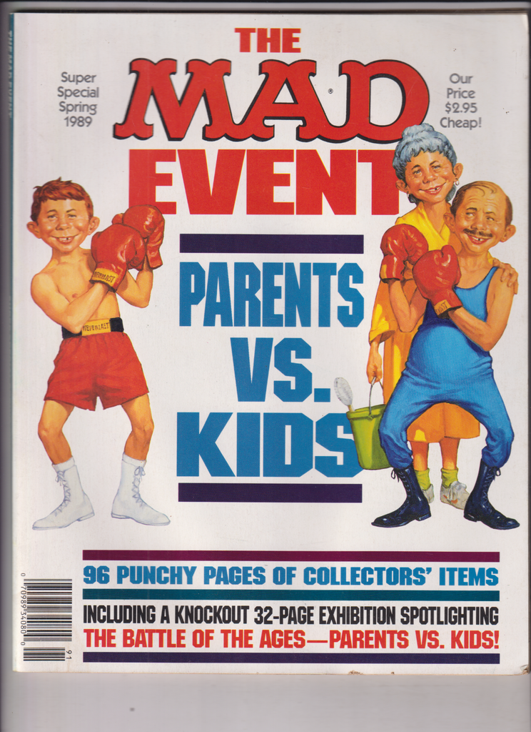 Mad Magazine Parents Vs Kids Spring 1989 122319nonr