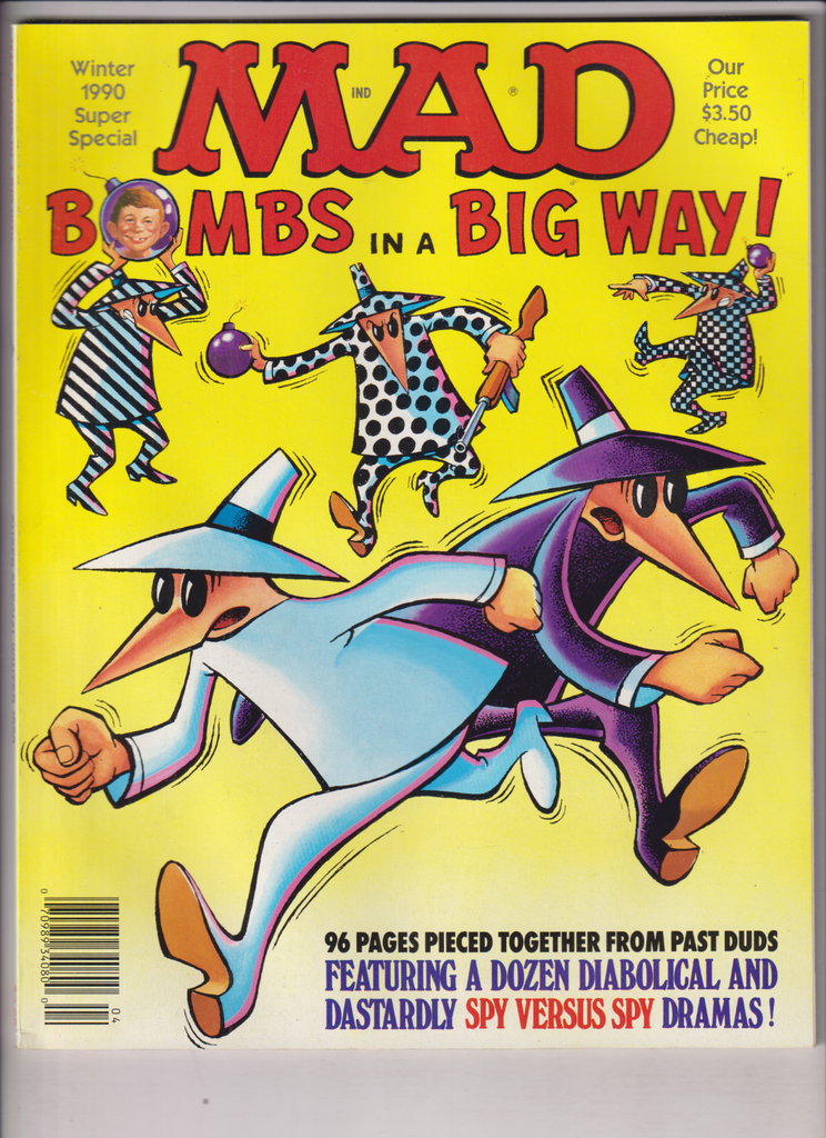 Mad Magazine Mad Bombs In A Big Way Winter 1990 121919nonr