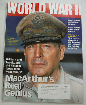 World War II Magazine Macarthur & Smary Bombs September 2007 WITH ML 013115R