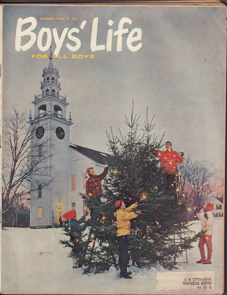 Boys Life December 1962 Christmas w/ML 011717DBE