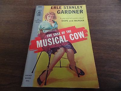 The Case of the Musical Cow Erle Stanley Gardner 197pgs Mystery Novel 121415ame