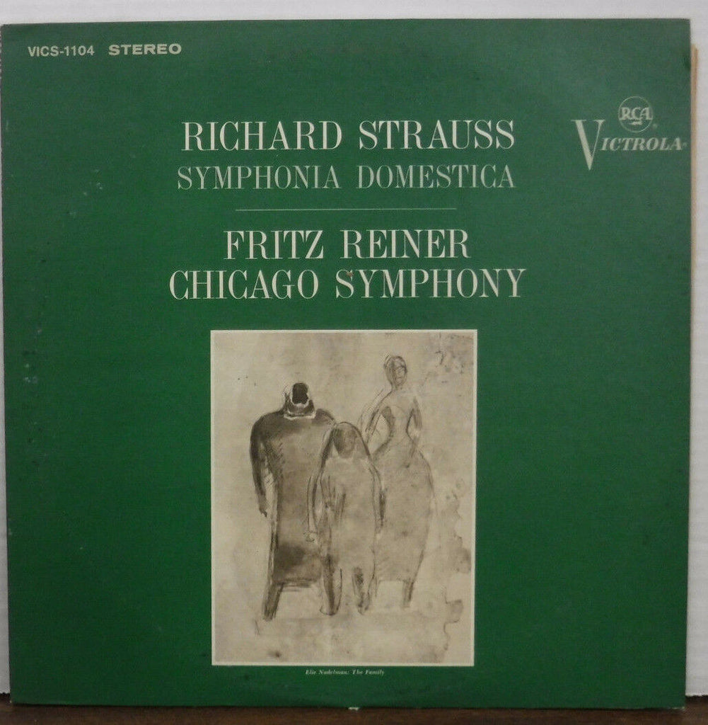 Richard Straus Symphonia Domestica Fritz Reiner Chicago Symphony 092717mne
