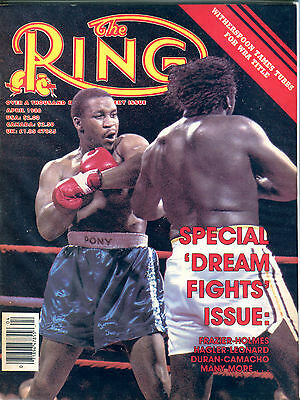 The Ring Boxing Magazine April 1986 "Dream Fights" Issue EX 060616jhe